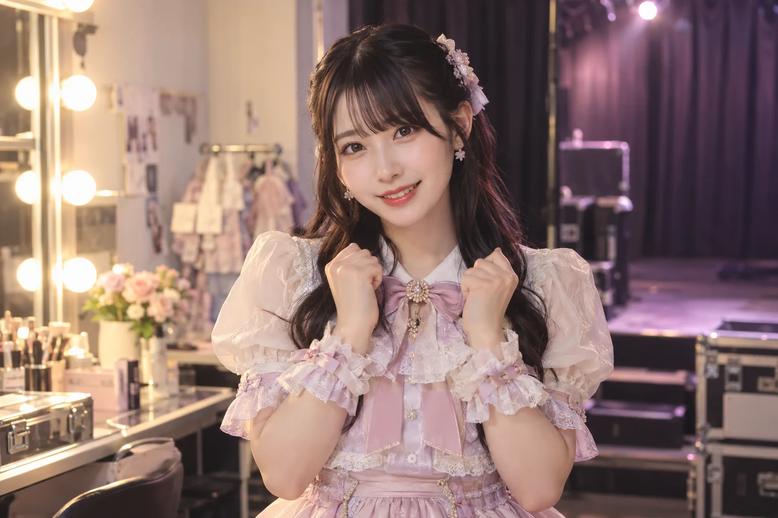 地下アイドルを想定した働き方のイメージ